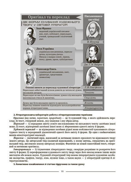 Книга Зарубіжна література. 7 клас. Мій конспект. Матеріали до уроків СЛР003 Основа Автор - Г. Є. Фефілова; М. В. Коновалова 9786170042675 фото