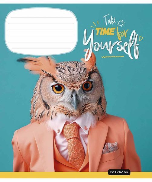 Комплект 5 шт учнівських зошитів For Yourself . Зошит Школярик 18 арк. у лінію 3418 018-3418L 4820006470470 4820006470470_20 фото