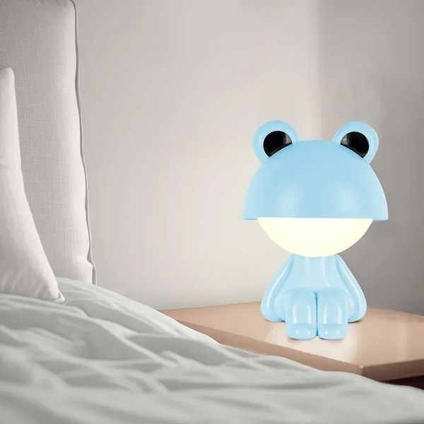 Світильник-нічник LED з акумулятором Cute Froggy Kite K25-316-3-3, блакитний 4063276244987 K25-316-3-3 фото
