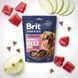 Ласощі Brit Premium Semi-moist Snacks Beef with Apples напіввологі для cобак з яловичиною і яблуками 180 г 8595602573929 8595602573929 фото 2