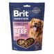 Ласощі Brit Premium Semi-moist Snacks Beef with Apples напіввологі для cобак з яловичиною і яблуками 180 г 8595602573929 8595602573929 фото 1
