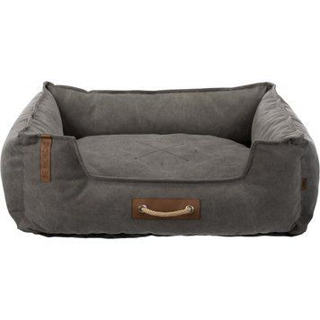 Лежак Trixie для собаки Be Nordic Fohr з ручками сірий поліестер 80х60 см 4011905374482 4011905374482 фото