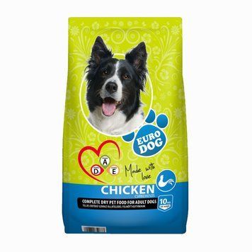 Корм сухий EuroDog Chicken для собак з курятиною 10 кг 350873***** фото