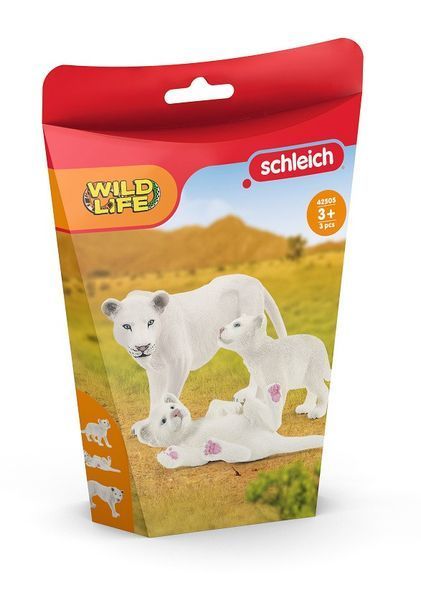 Набір іграшкових фігурок Schleich Левиця з дитинчатами (6903299) 4059433296333 4059433296333 фото