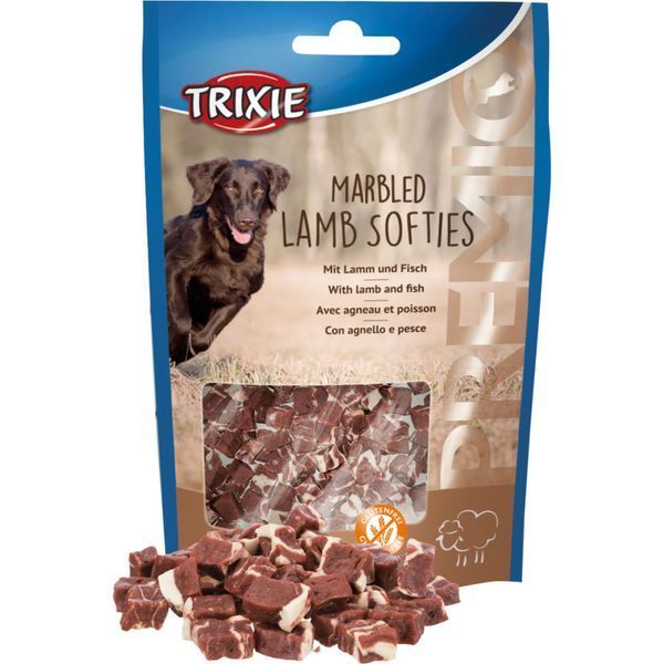 Ласощі Trixie PREMIO Marbled Lamb Softies для собак PREMIO Мармурові ягнячі фрикадельки 100 г 4011905316048 31604***** фото