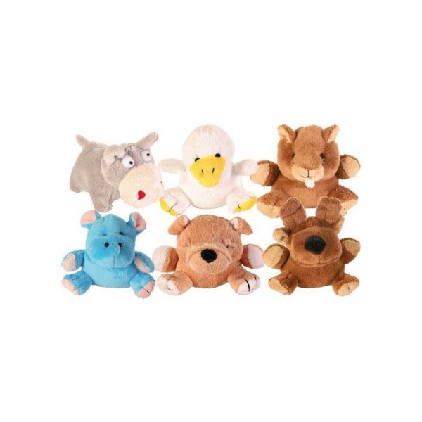 Іграшка Trixie для собак Тваринка лось міні зі звуком плюш 10-12 см 4011905360713 4011905360713_5 фото