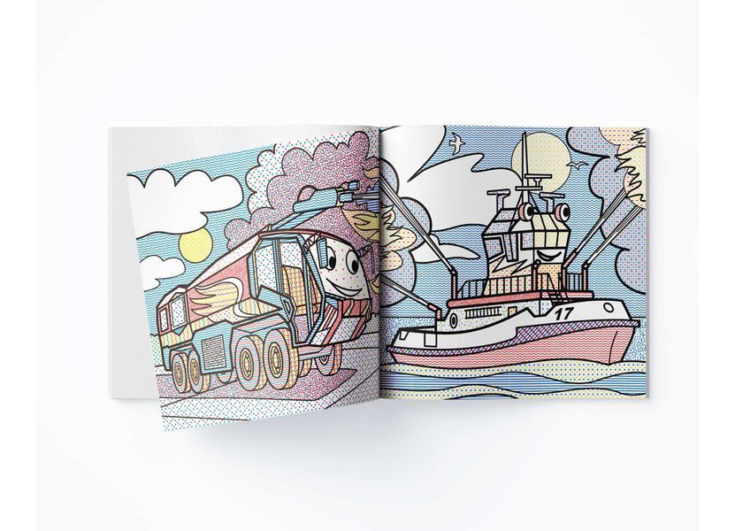Водяні розмальовки. Пожежна техніка (Crystal Book) F00026486 фото