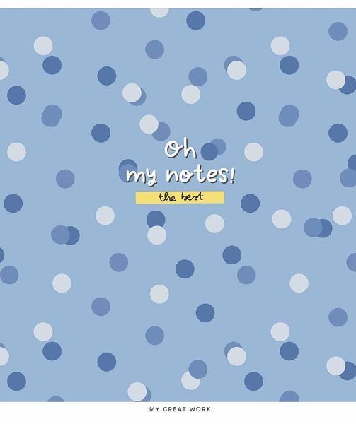 Комплект 5 шт загальних зошитів Oh my notes. Зошит Школярик 96 арк. у лінію 3344 096-3344L 4820006476496 4820006476496_12 фото