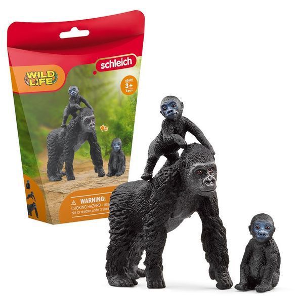 Набір іграшкових фігурок Schleich Родина горил (6903301) 4059433654010 4059433654010 фото