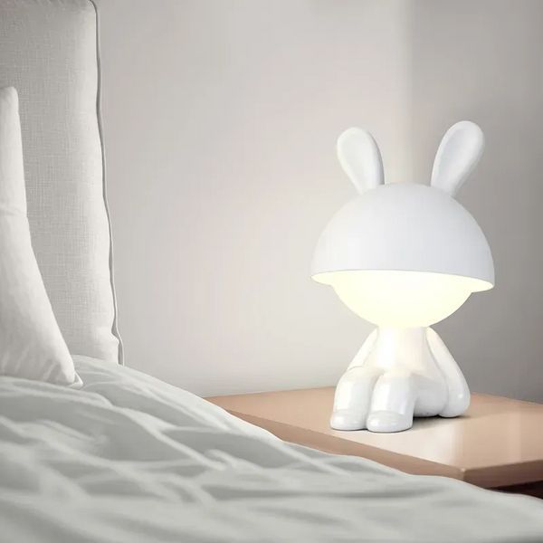 Світильник-нічник LED з акумулятором Cute Bunny Kite K25-316-1-1, білий 4063276224064 K25-316-1-1 фото