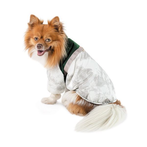 Куртка для собак Bony Pet Fashion М білий зелений 4823082442911 4823082442911 фото