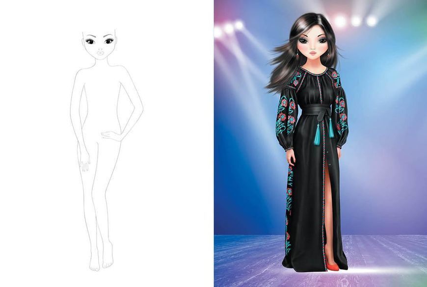 Подарунок своїми руками Super Model Модна україночка Талант 6+ 9789669359773 фото