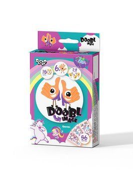 Настільна розважальна гра "Doobl Image" Unicorn міні 6+ DT_DBI-02-04U фото