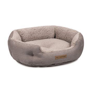 Лежак Pet Fashion BRIG для собак кавовий 58*48*20 4823082441488 4823082441488 фото