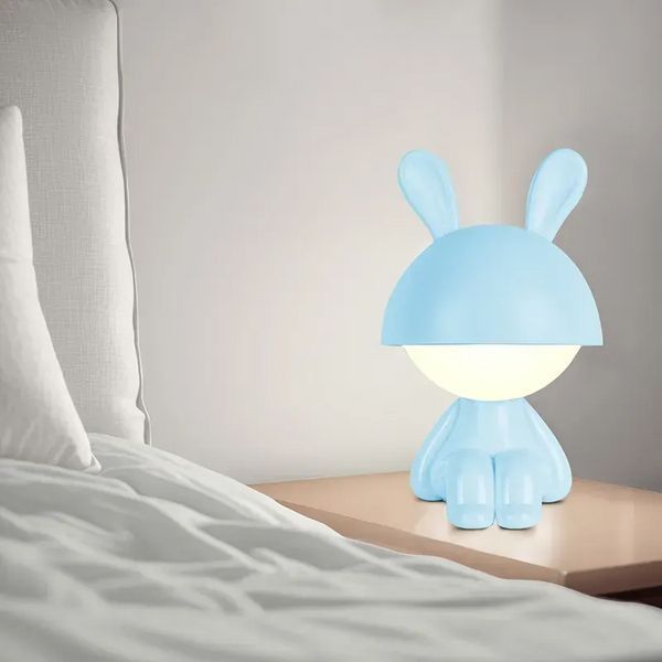 Світильник-нічник LED з акумулятором Cute Bunny Kite K25-316-1-3, блакитний 4063276224088 K25-316-1-3 фото