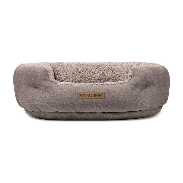 Лежак Pet Fashion BRIG для собак кавовий 58*48*20 4823082441488 4823082441488 фото