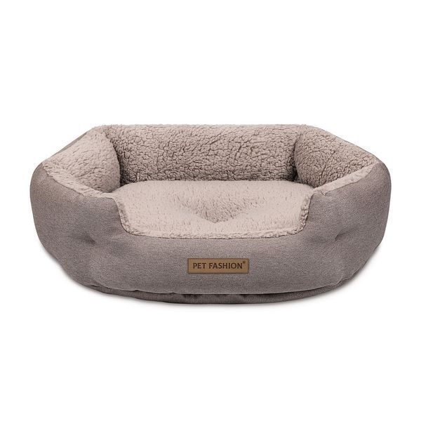 Лежак Pet Fashion BRIG для собак кавовий 58*48*20 4823082441488 4823082441488 фото