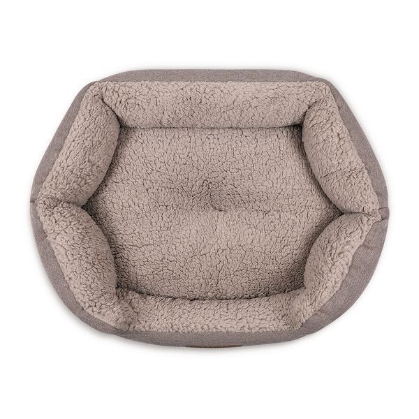 Лежак Pet Fashion BRIG для собак кавовий 58*48*20 4823082441488 4823082441488 фото
