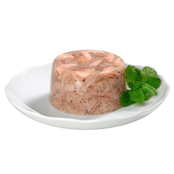 Корм вологий GimCat Shiny Cat для котів з тунцем та креветками в желе 70 г G-413099 /413297 фото