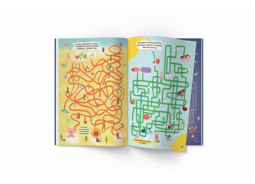 Улюблена книжка шукалок, ходилок, кружлялок, лабіринтів. Прибульці з космосу (Crystal Book) F00027282 фото