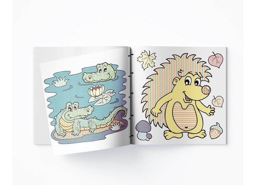 Найкраща водяна розмальовка. Тварини (Crystal Book) F00022125 фото
