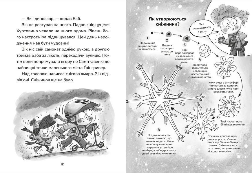 Книга Зік &ndash; погодний ґік. Порятунок ящірки від хуртовини. Автор - Джоан Аксельрод-Контрада. Енн Маласпіна 9789664483510 9789664483510 фото