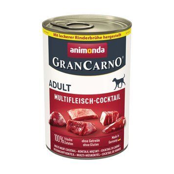 Корм вологий Carny Adult Multi Meat Cocktail для дорослих собак мультим'ясний коктейль 400 г 4017721826235 AM-82730 фото