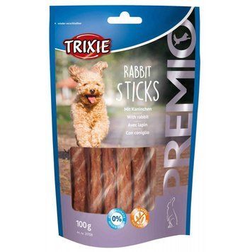 Ласощі Trixie Premio Rabbit Sticks для собак палички з кроликом 100 г 4011905317090 4011905317090 фото