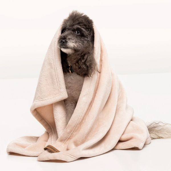 Плед Pet Fashion Bliss 1 для собак і котів плюш пудра 86х67.5 см 4823082441396 4823082441396 фото