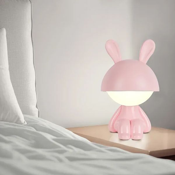 Світильник-нічник LED з акумулятором Cute Bunny Kite K25-316-1-2, рожевий 4063276224071 K25-316-1-2 фото