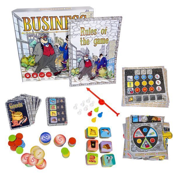 Настільна гра Strateg Business men економічна англійською мовою (30515) 30515 фото