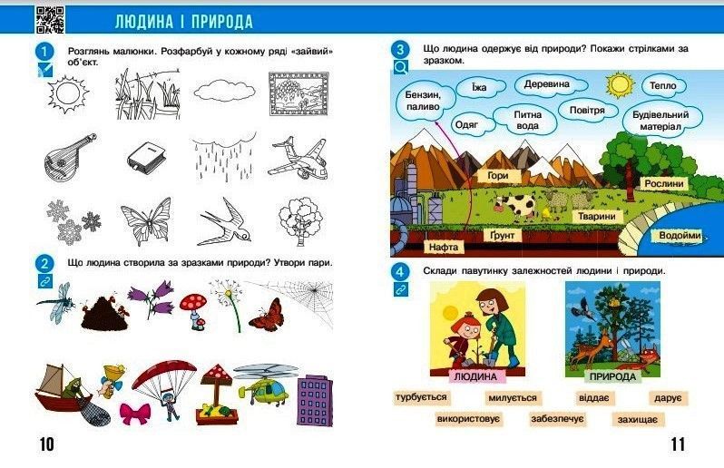 Книга Я досліджую світ. 2 клас. РЗ у 2 ч. Ч. 2 (Бібік-Бондарчук) Ранок Автор - Н. М. Бібік; Г. П. Бондарчук; Т. С. Павлова 9786170989314 фото