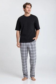 Піжама чоловіча MARKO 2380/01/01 ELLEN XL 2380/01/013XLBlack фото