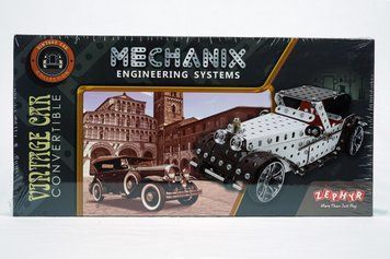 Металевий конструктор розвиваючий MECHANIX Ретро автомобіль (353 елм.) Zephyr 8904136010198 1019 8904136010198 фото