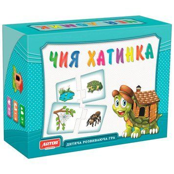 Настільна гра "Чия Хатинка" 3+ 20468 фото