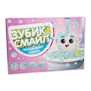 Настільна гра Strateg Зубик Смайл бродилка українською мовою (30398) 4823113845025 30398 фото