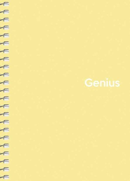 Набір 4 шт. блокнотів для записів Genius. Блокнот Школярик А6 80 арк. у клітинку 6805 A6-080-6805K 4823088224627 4823088224627 фото
