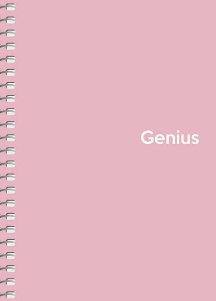 Набір 4 шт. блокнотів для записів Genius. Блокнот Школярик А6 80 арк. у клітинку 6805 A6-080-6805K 4823088224627 4823088224627 фото