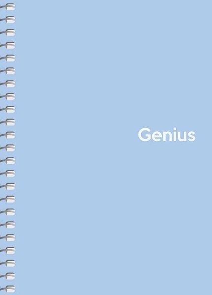 Набір 4 шт. блокнотів для записів Genius. Блокнот Школярик А6 80 арк. у клітинку 6805 A6-080-6805K 4823088224627 4823088224627 фото