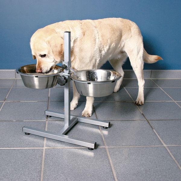 Миска Trixie для собак металева 2.8 л 24 см 4011905248448 4011905248448 фото