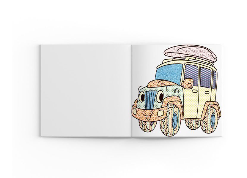 Водяні розмальовки. Легкові машинки (Crystal Book) F00022964 фото