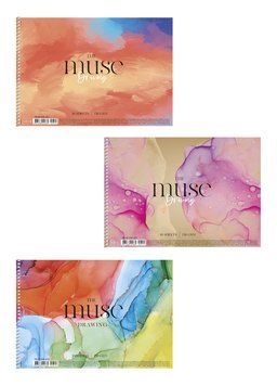 Альбом для малювання 3 шт. Альбом muse 30 арк. А4 315 4823088224665 4823088224665_030-315 фото