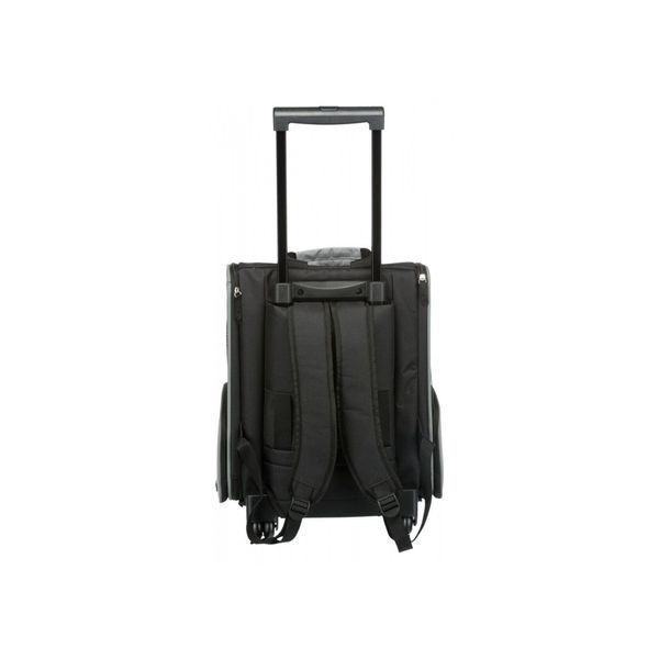 Сумка-рюкзак Trixie для собак Trolley до 8кг з поліестеру чорна/сіра 32х45х25 см 4011905028804 4011905028804 фото