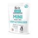Корм сухий Brit Care Grain Free Mini Light Sterilised для дорослих собак дрібних порід з зайвою вагою або стерілізованих 8595602521074 170786/1074 фото 1