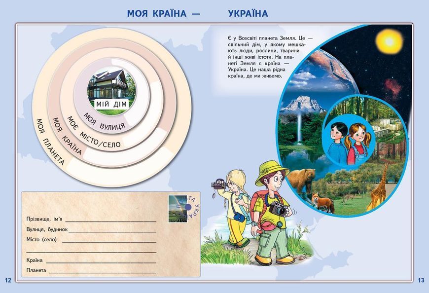 Я дослiджую свiт. 1 клас. Атлас із творчими завданнями 9786170946393 фото