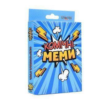 Настільна гра Strateg Комічні Меми українською мовою 30317 4823113826826 30317 фото