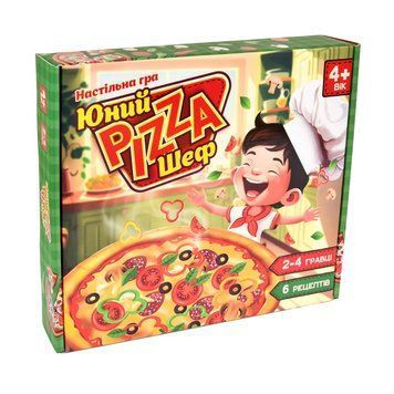 Настільна гра Юний Pizza Шеф Strateg українською мовою (30781) 4823113859084 30781 фото