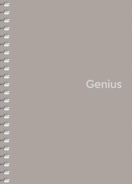 Набір 4 шт. блокнотів для записів Genius. Блокнот Школярик А6 80 арк. у клітинку 6807 A6-080-6807K 4823088224634 4823088224634 фото