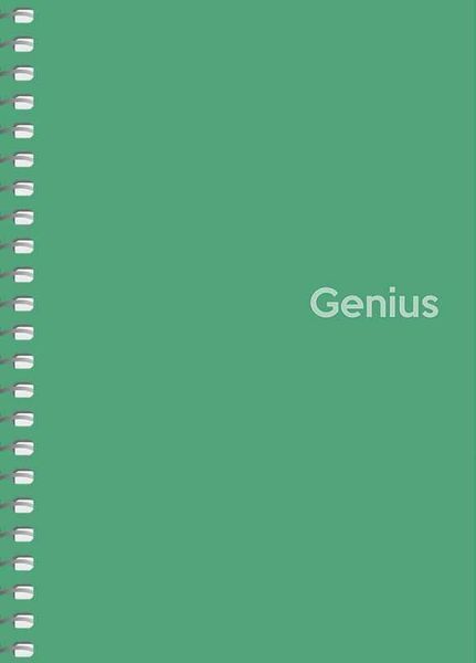 Набір 4 шт. блокнотів для записів Genius. Блокнот Школярик А6 80 арк. у клітинку 6807 A6-080-6807K 4823088224634 4823088224634 фото