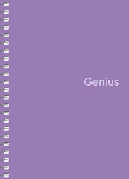 Набір 4 шт. блокнотів для записів Genius. Блокнот Школярик А6 80 арк. у клітинку 6807 A6-080-6807K 4823088224634 4823088224634 фото